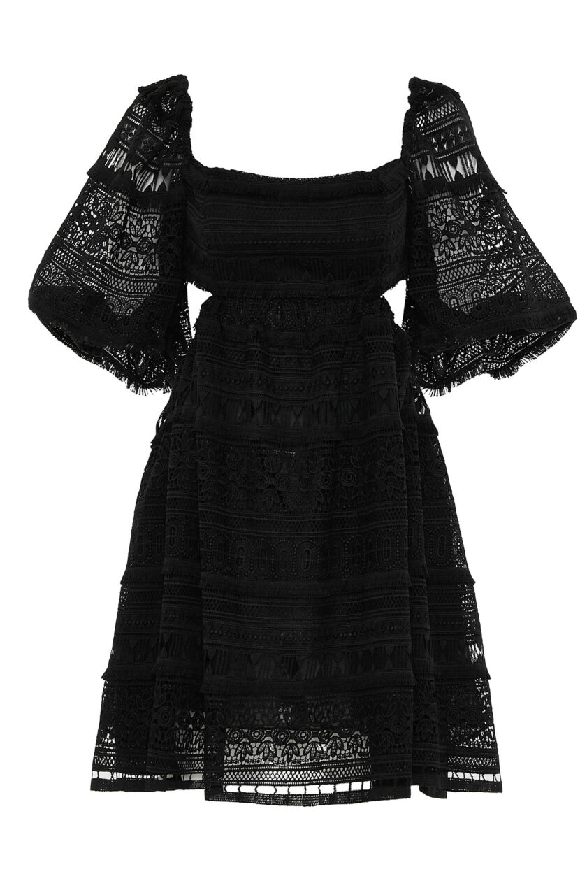 Guipure Mini dress - Charina Sarte | Official Website
