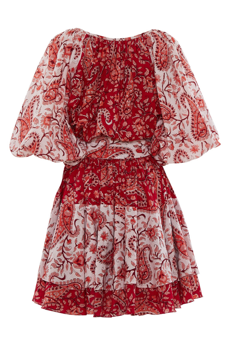 Paisley Mini Dress - Charina Sarte | Official Website