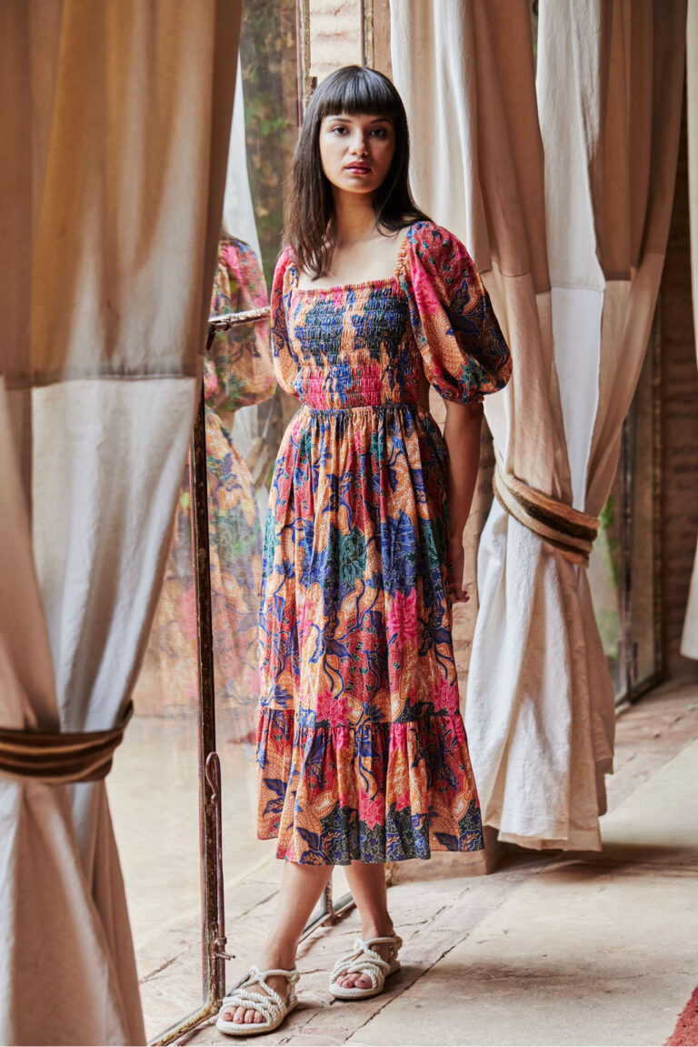 Intan Midi Dress - Charina Sarte | Official Website