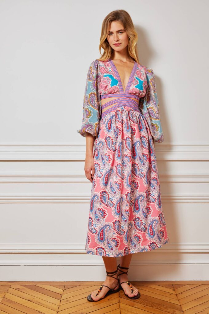 Bodie Midi Cut Out Dress