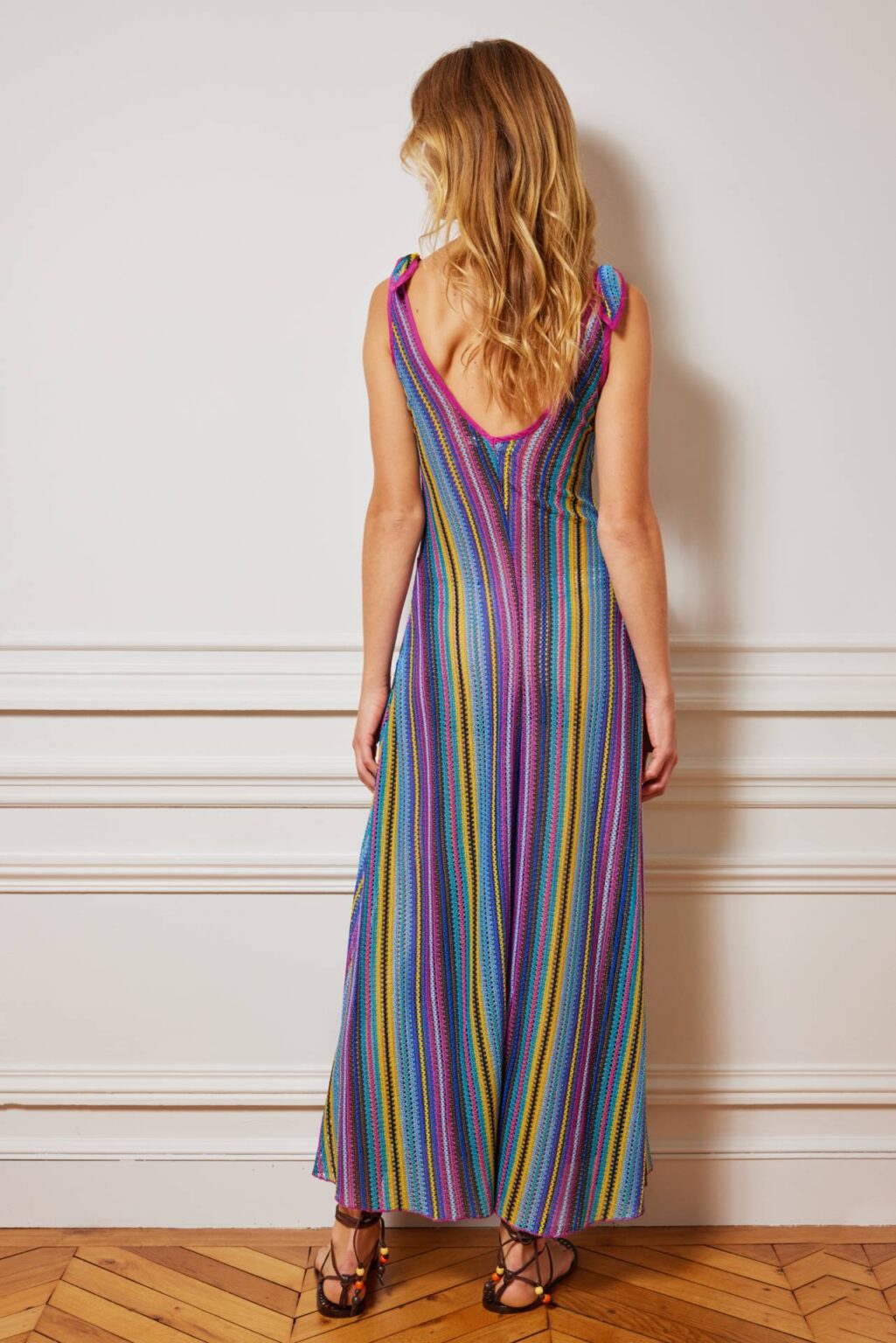 Zaris Dress in Spring Fern
