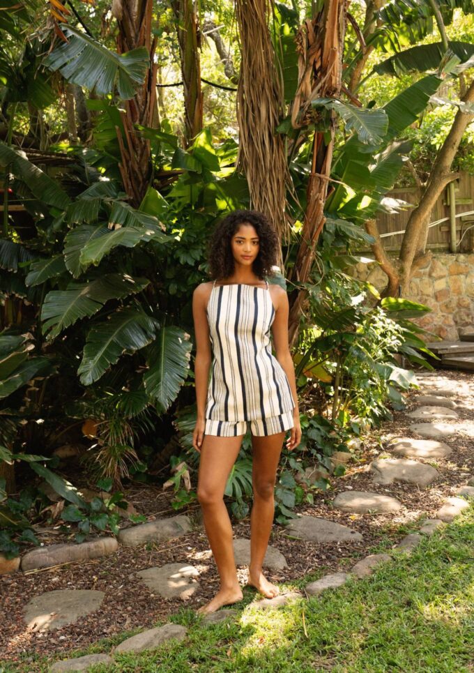 Sydney Top with String & Shorts